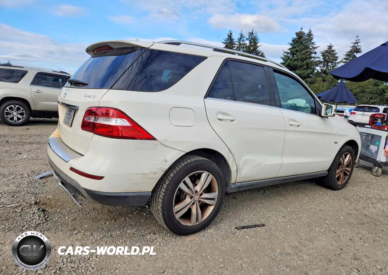 2012 Mercedes-Benz Ml 350 4Matic VIN:4JGDA5HB3CA031612 - 3