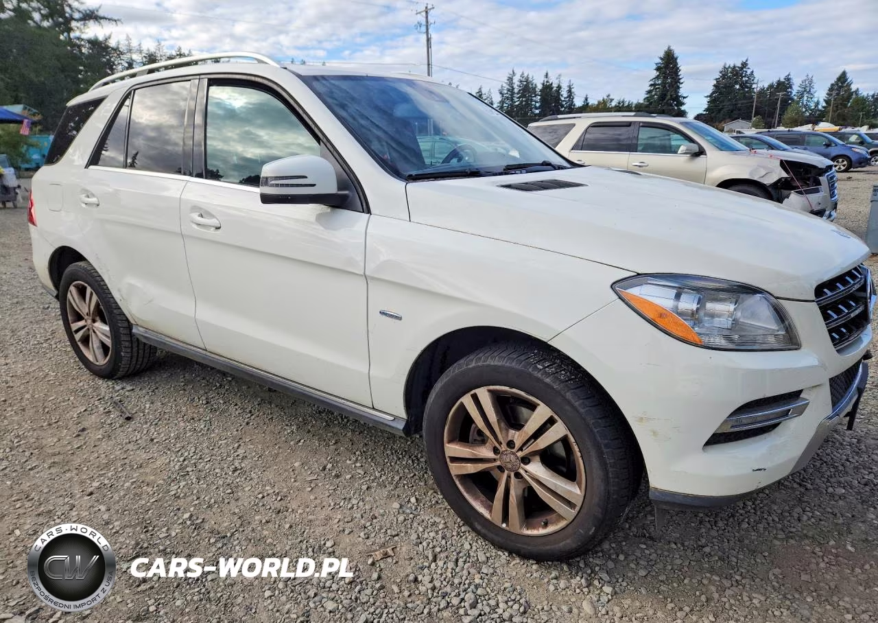 2012 Mercedes-Benz Ml 350 4Matic VIN:4JGDA5HB3CA031612 - 4