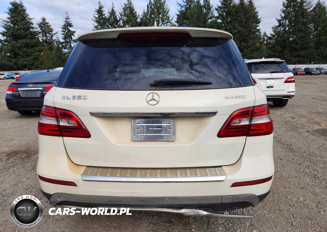 2012 Mercedes-Benz Ml 350 4Matic VIN:4JGDA5HB3CA031612 - 6