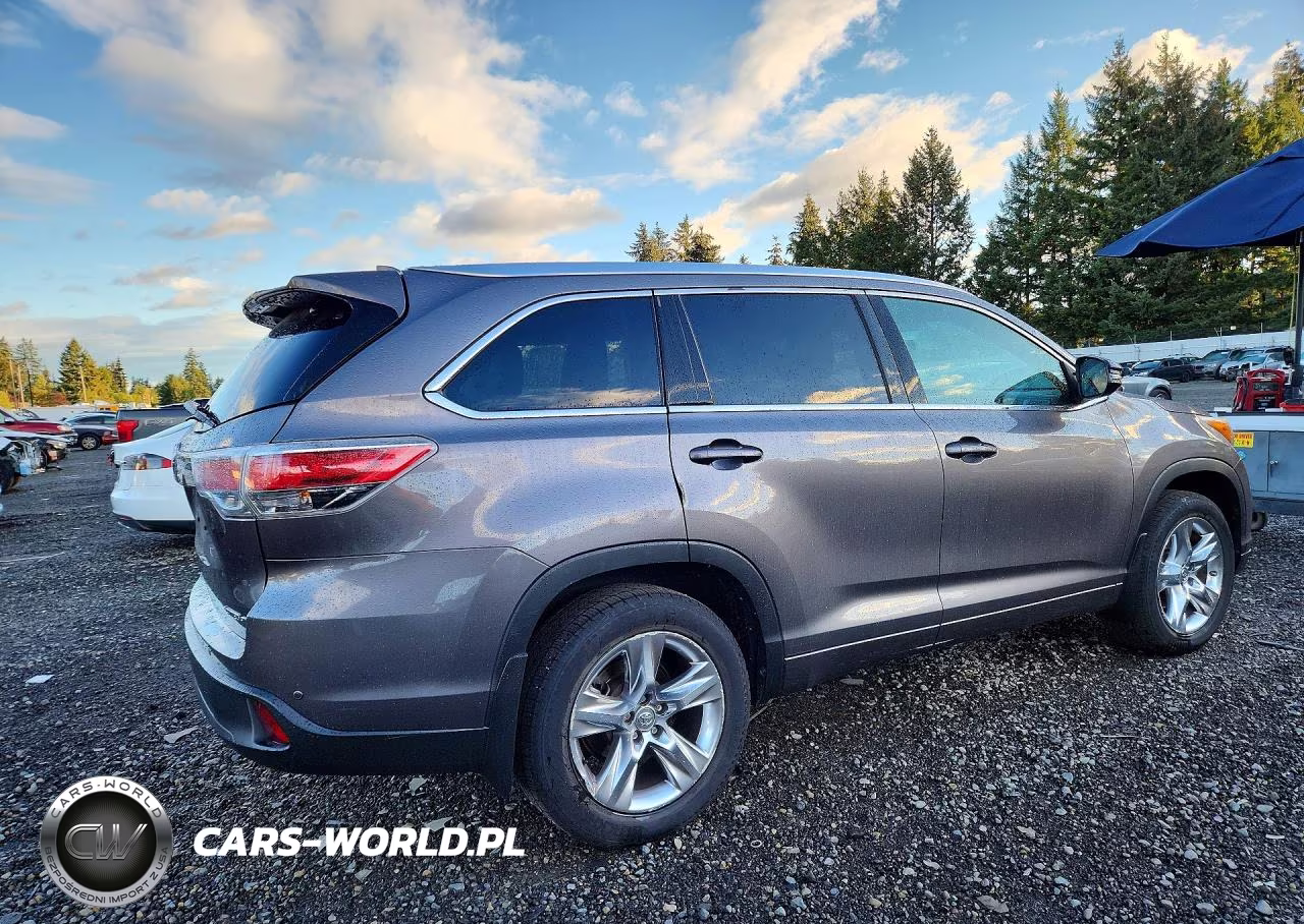 2015 Toyota Highlander Limited VIN:5TDDKRFH9FS178184 - 3