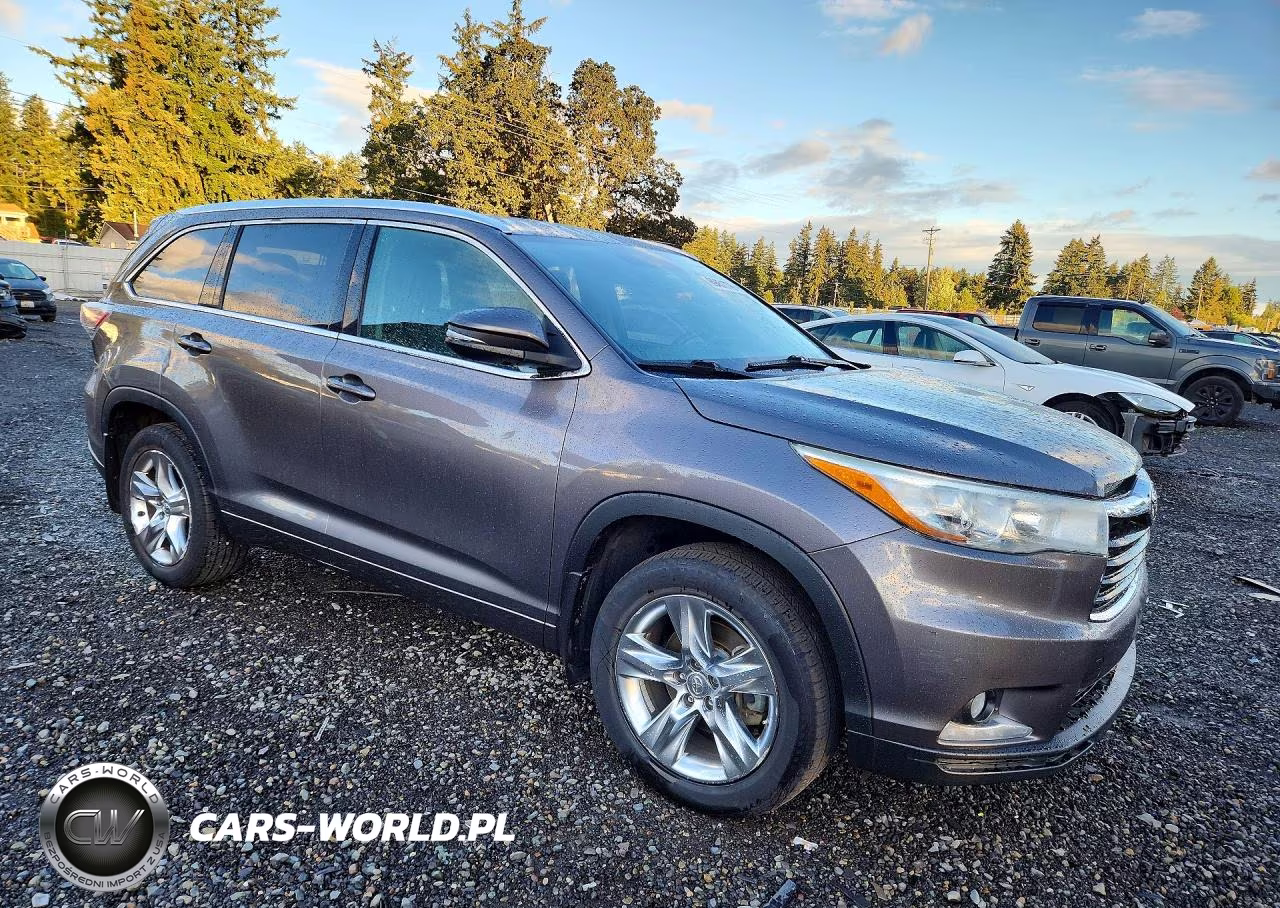 2015 Toyota Highlander Limited VIN:5TDDKRFH9FS178184 - 4