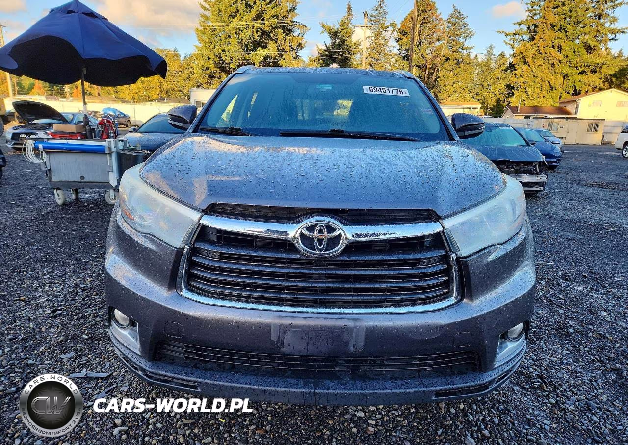 2015 Toyota Highlander Limited VIN:5TDDKRFH9FS178184 - 5