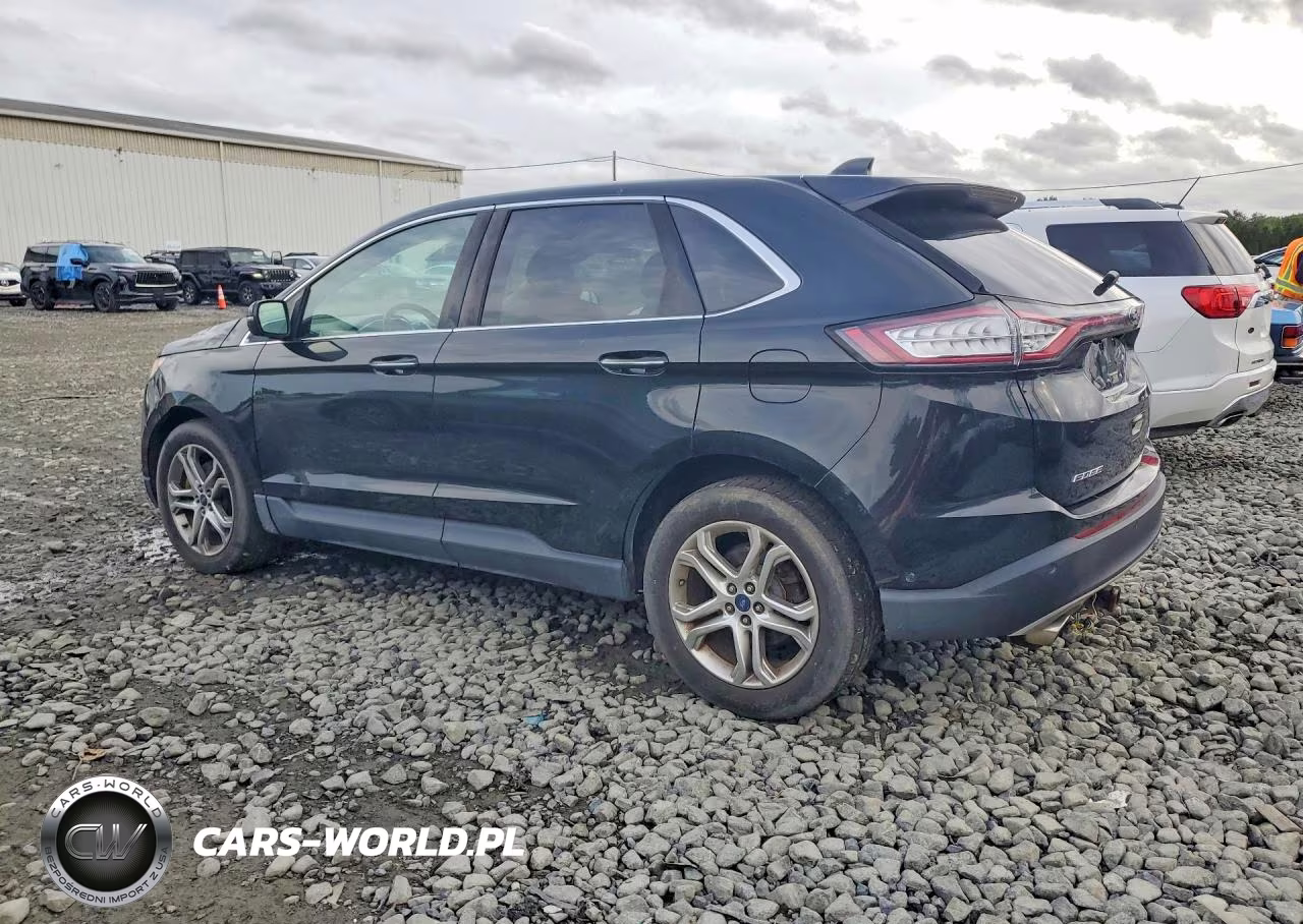 2015 Ford Edge Titanium VIN:2FMPK4K92FBB11826 - 2