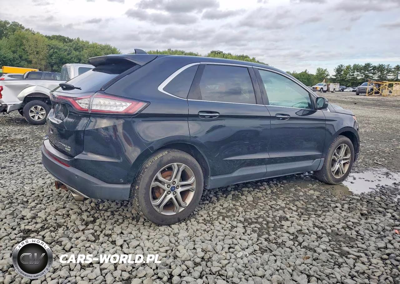 2015 Ford Edge Titanium VIN:2FMPK4K92FBB11826 - 3