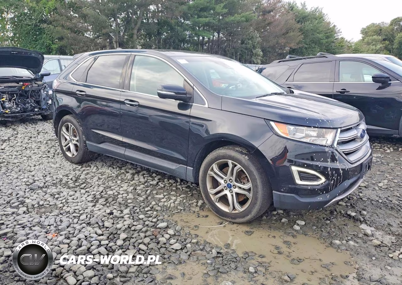 2015 Ford Edge Titanium VIN:2FMPK4K92FBB11826 - 4