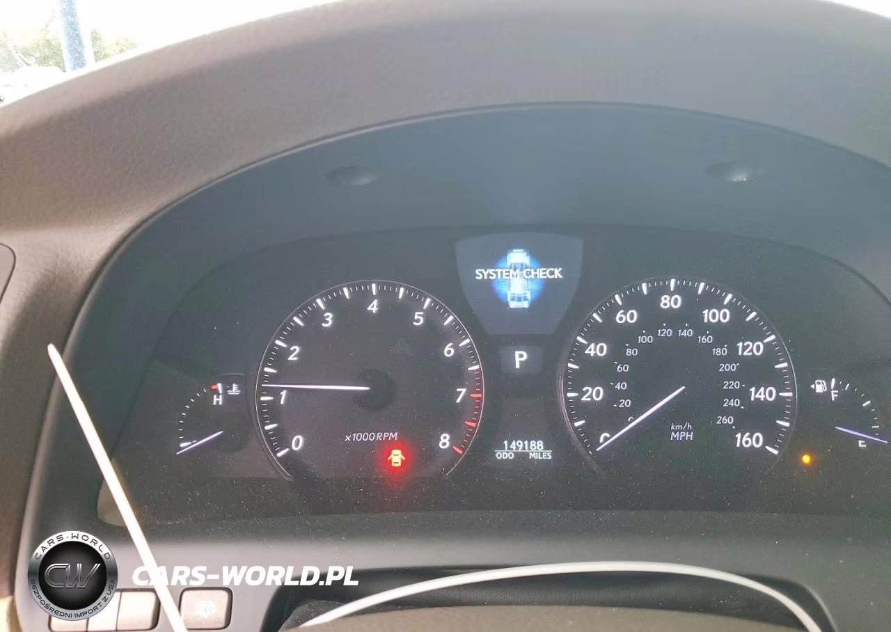 2007 Lexus Ls 460 VIN:JTHBL46F275040997 - 9