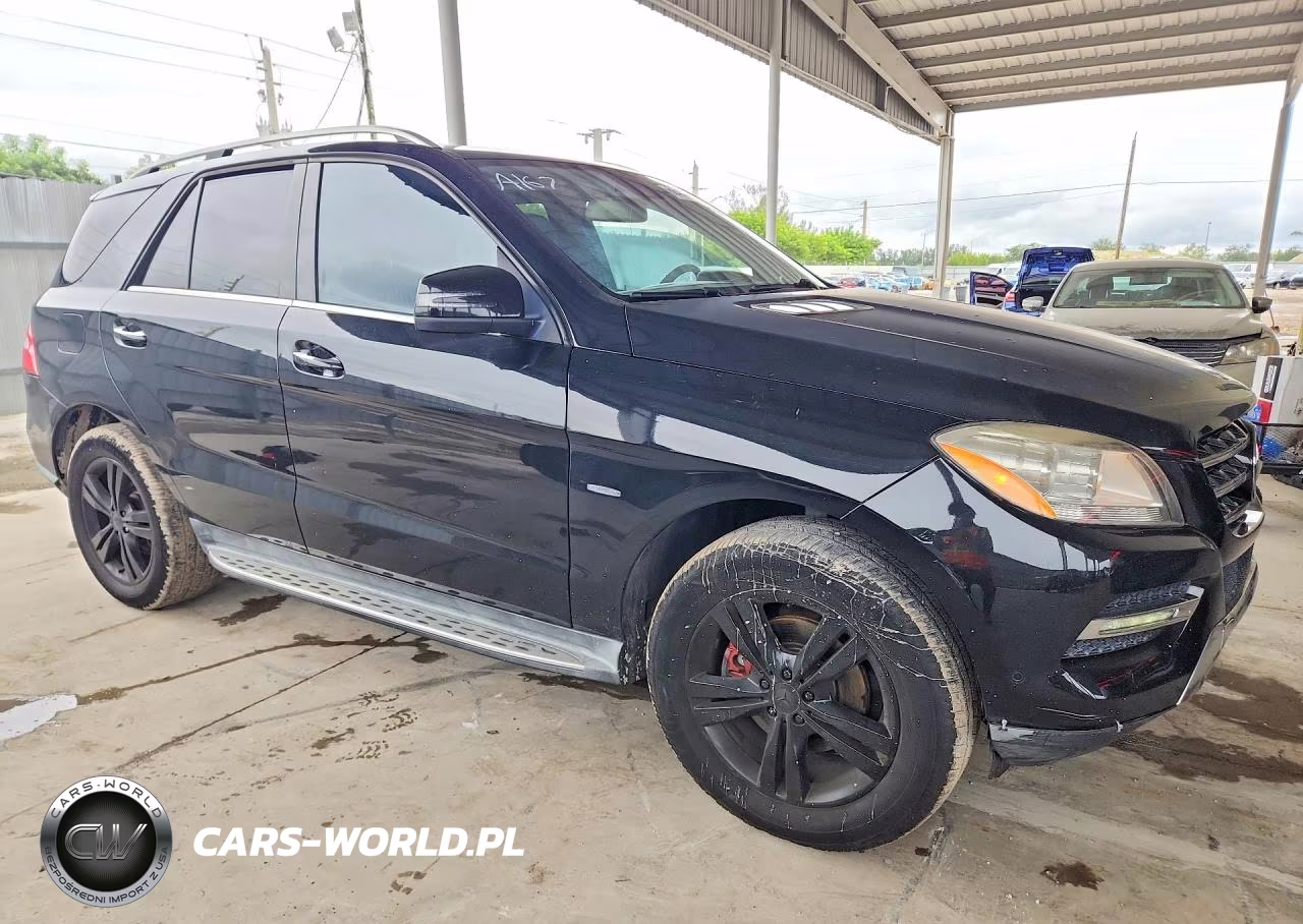 2012 Mercedes-Benz Ml 350 4Matic VIN:4JGDA5HB0CA010619 - 4