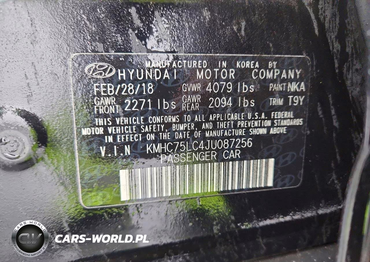 2018 Hyundai Ioniq Sel VIN:KMHC75LC4JU087256 - 12