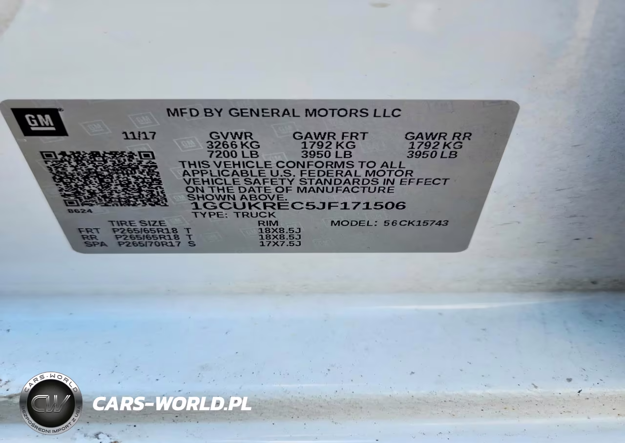 2018 Chevrolet Silverado K1500 Lt VIN:1GCUKREC5JF171506 - 12