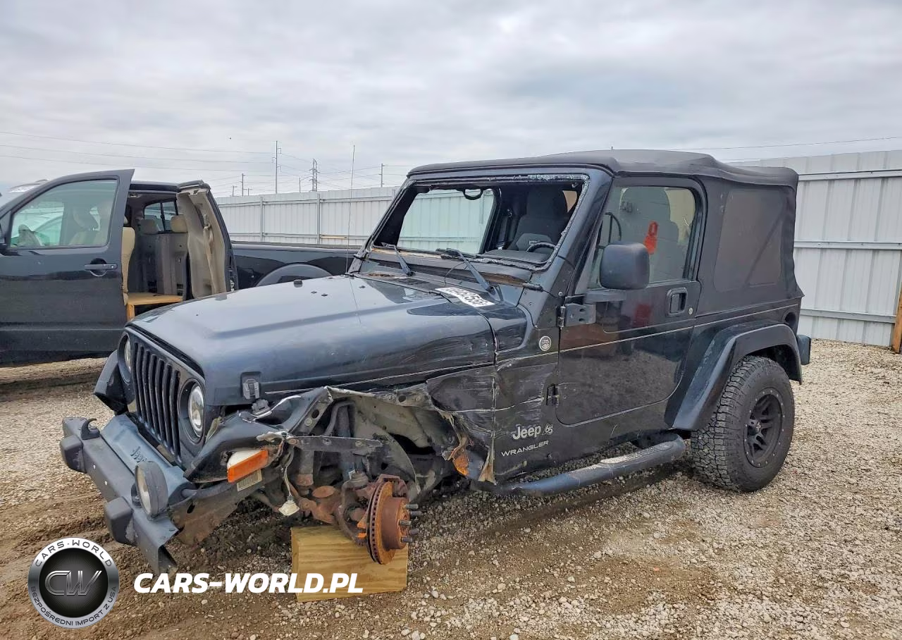 2006 Jeep Wrangler X VIN:1J4FA39S36P758812 - 1