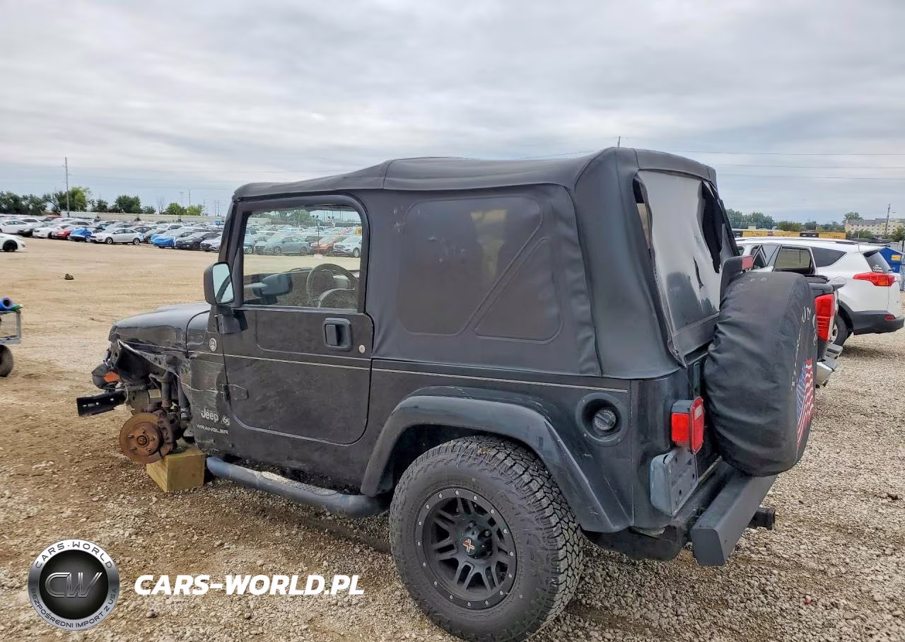 2006 Jeep Wrangler X VIN:1J4FA39S36P758812 - 2