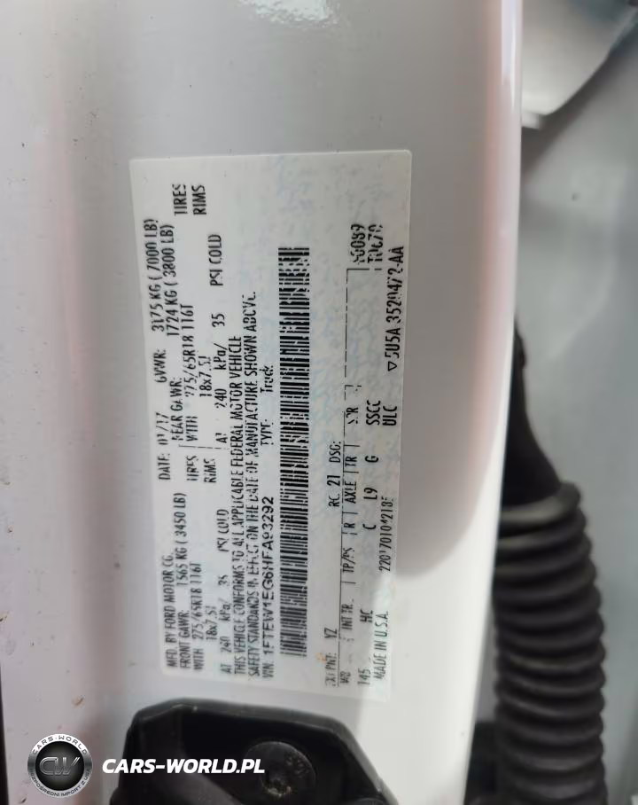 2017 Ford F150 Supercrew VIN:1FTEW1EG6HFA93292 - 12