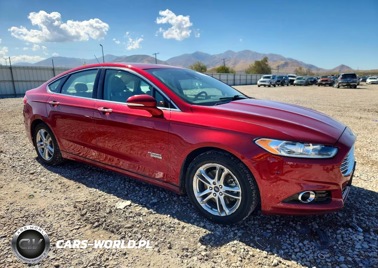 2016 Ford Fusion Titanium Phev VIN:3FA6P0SU2GR315047 - 4