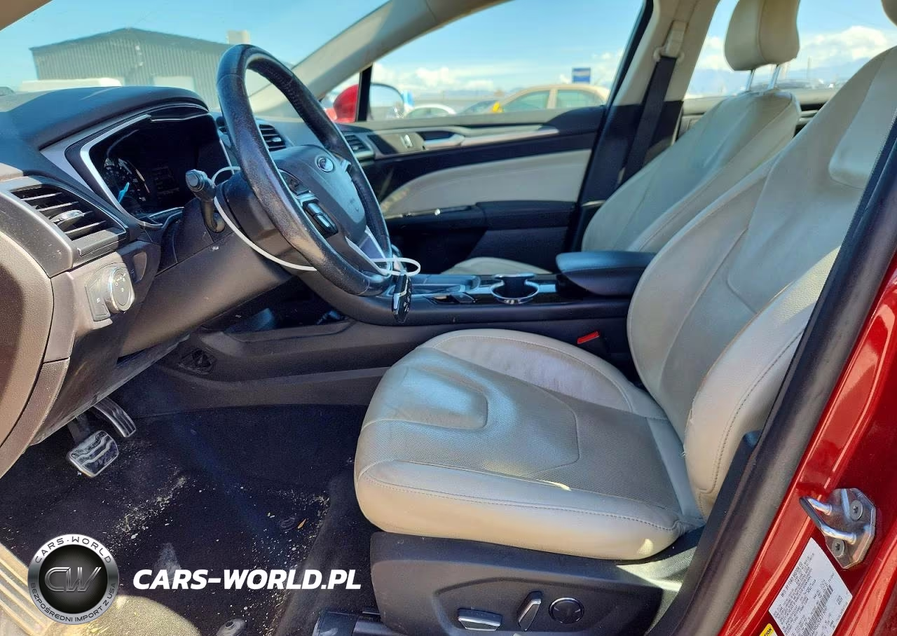 2016 Ford Fusion Titanium Phev VIN:3FA6P0SU2GR315047 - 7