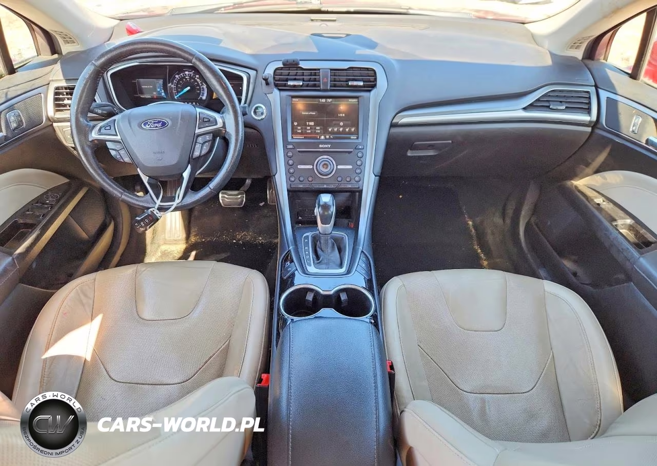 2016 Ford Fusion Titanium Phev VIN:3FA6P0SU2GR315047 - 8