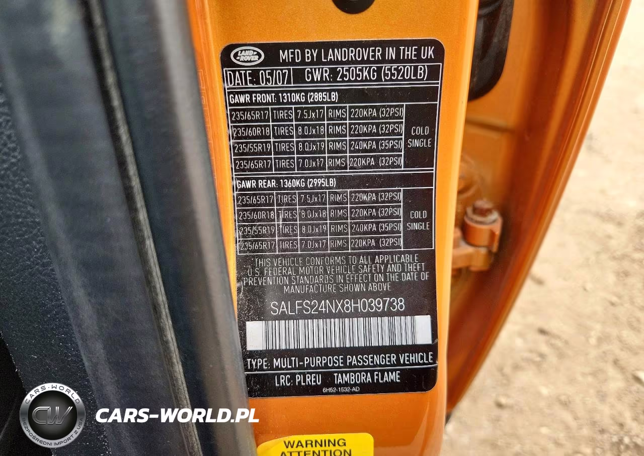 2008 Land Rover Lr2 Se Technology VIN:SALFS24NX8H039738 - 12