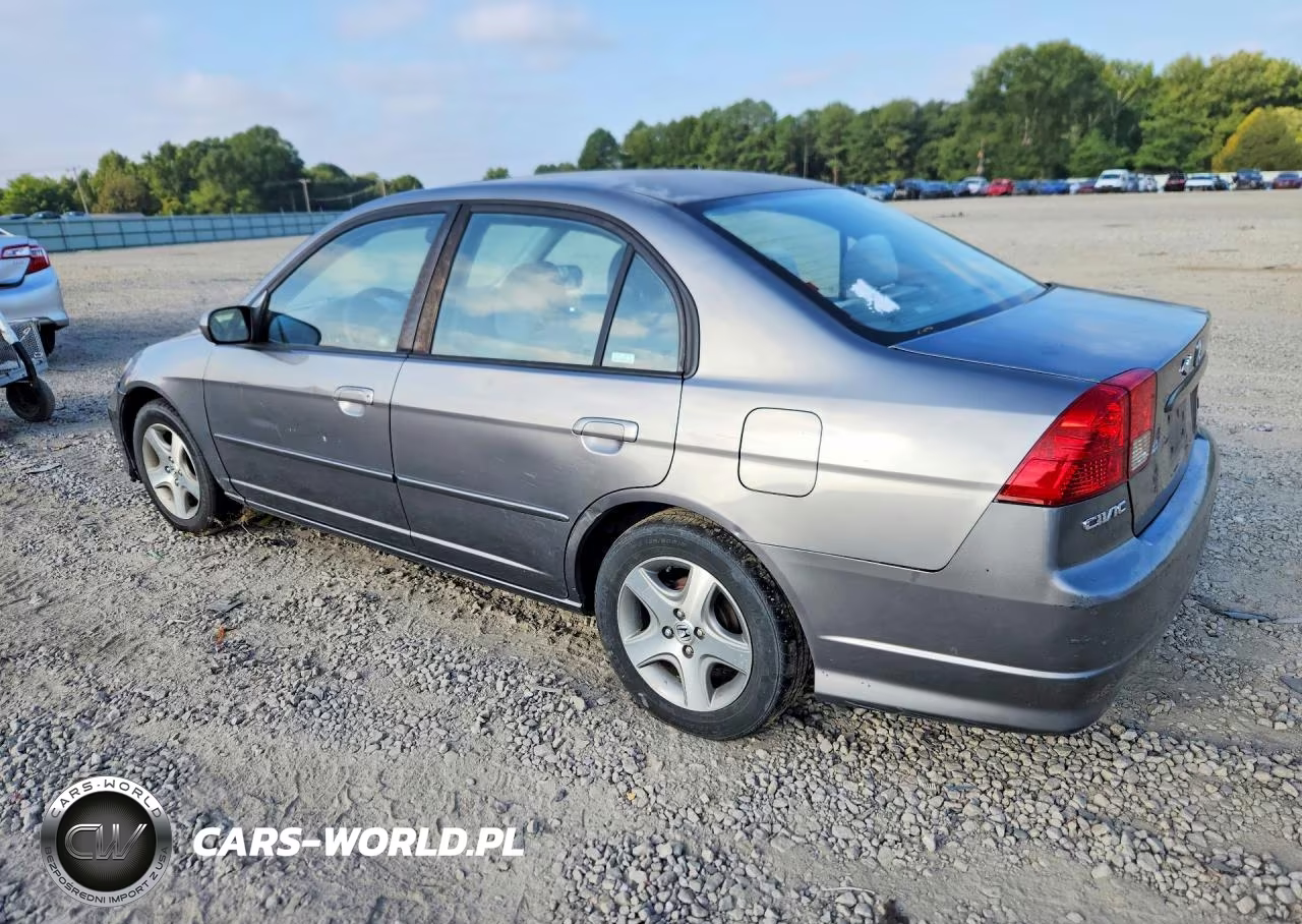 2004 Honda Civic Ex VIN:2HGES26784H586126 - 2