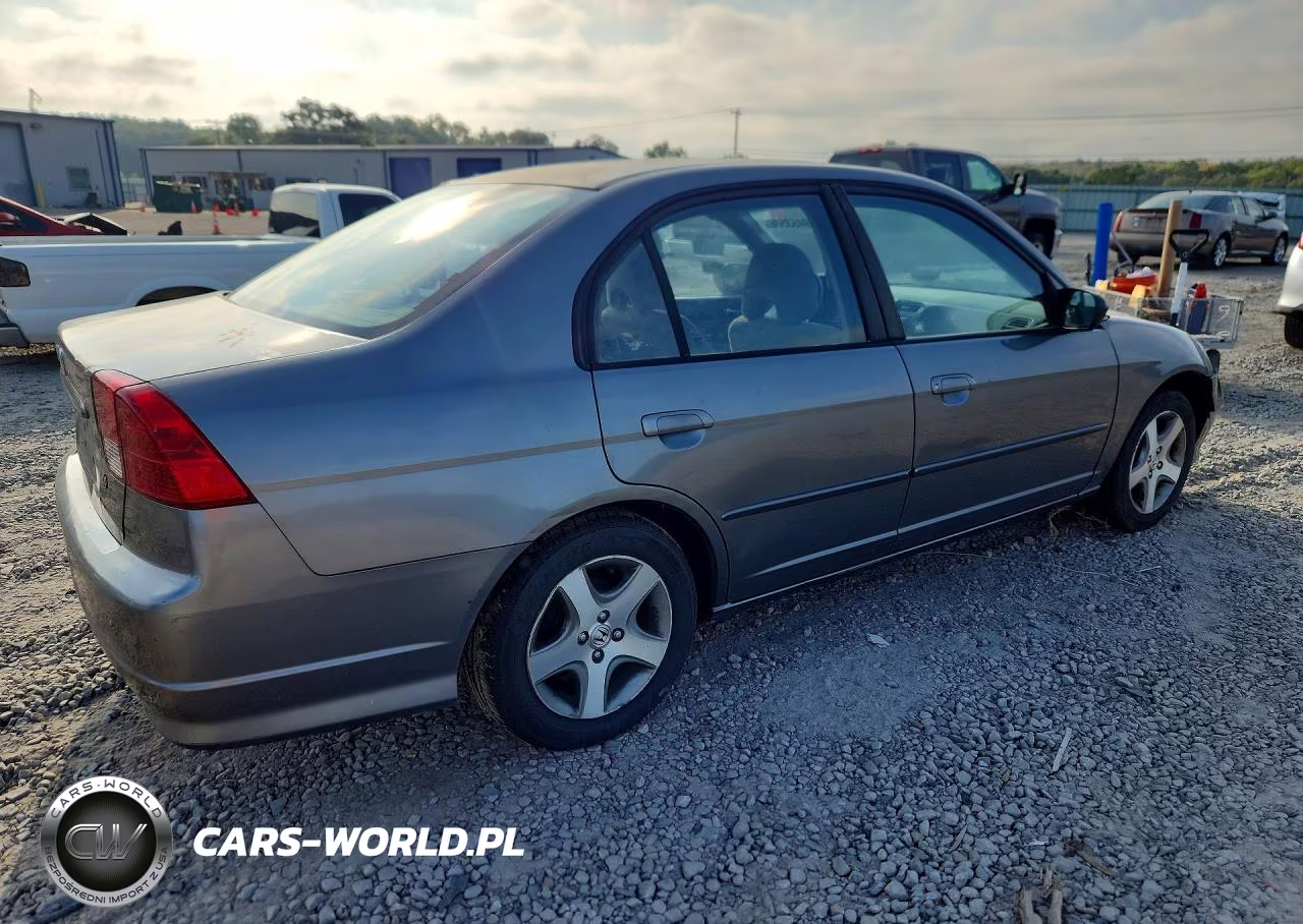 2004 Honda Civic Ex VIN:2HGES26784H586126 - 3