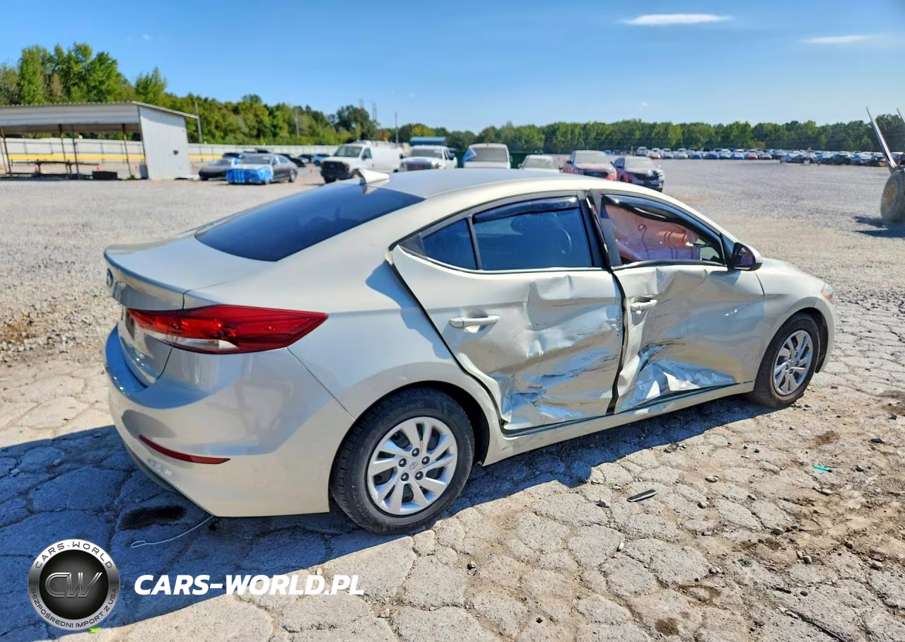 2017 Hyundai Elantra Se VIN:5NPD74LF8HH112953 - 3
