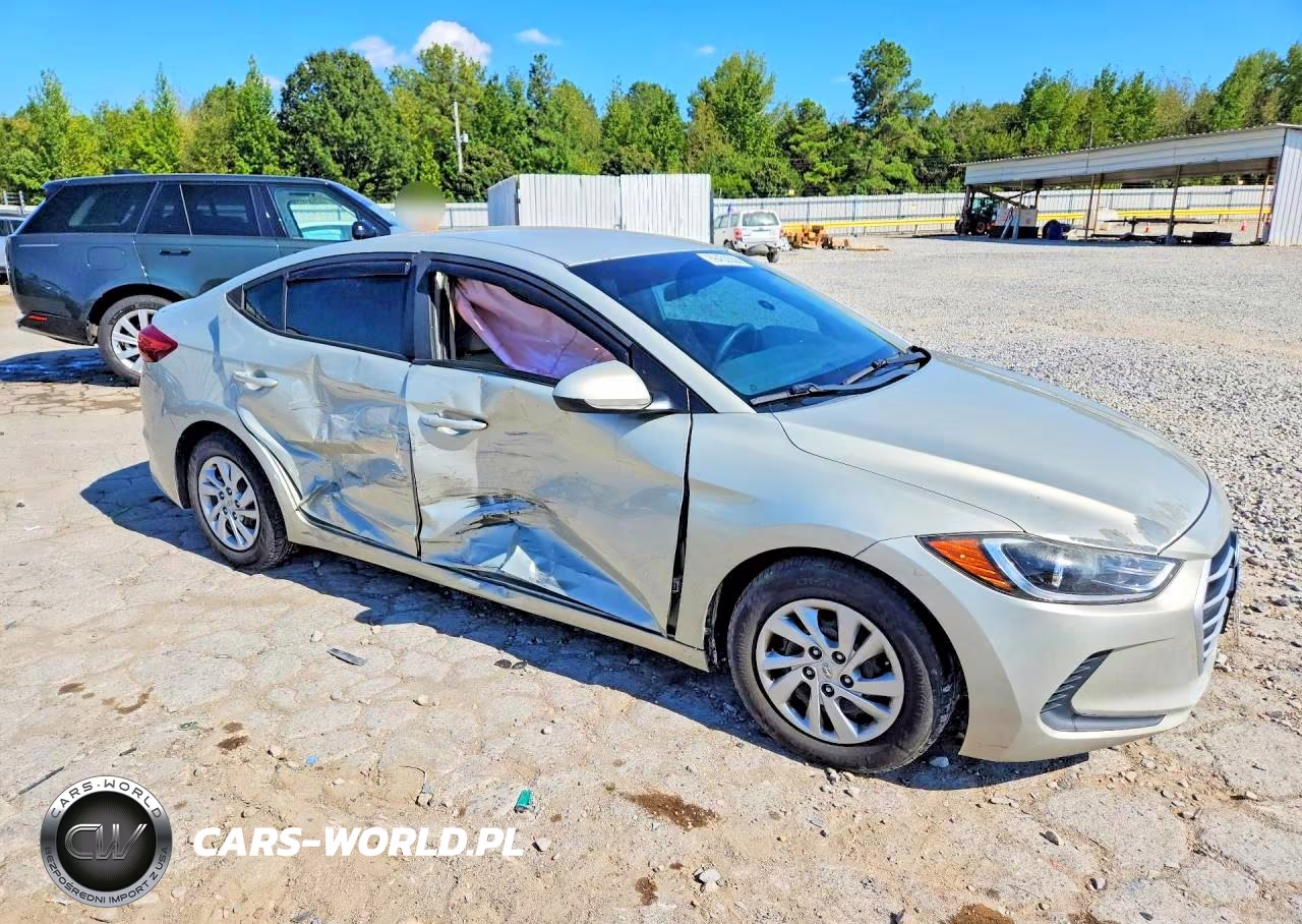2017 Hyundai Elantra Se VIN:5NPD74LF8HH112953 - 4