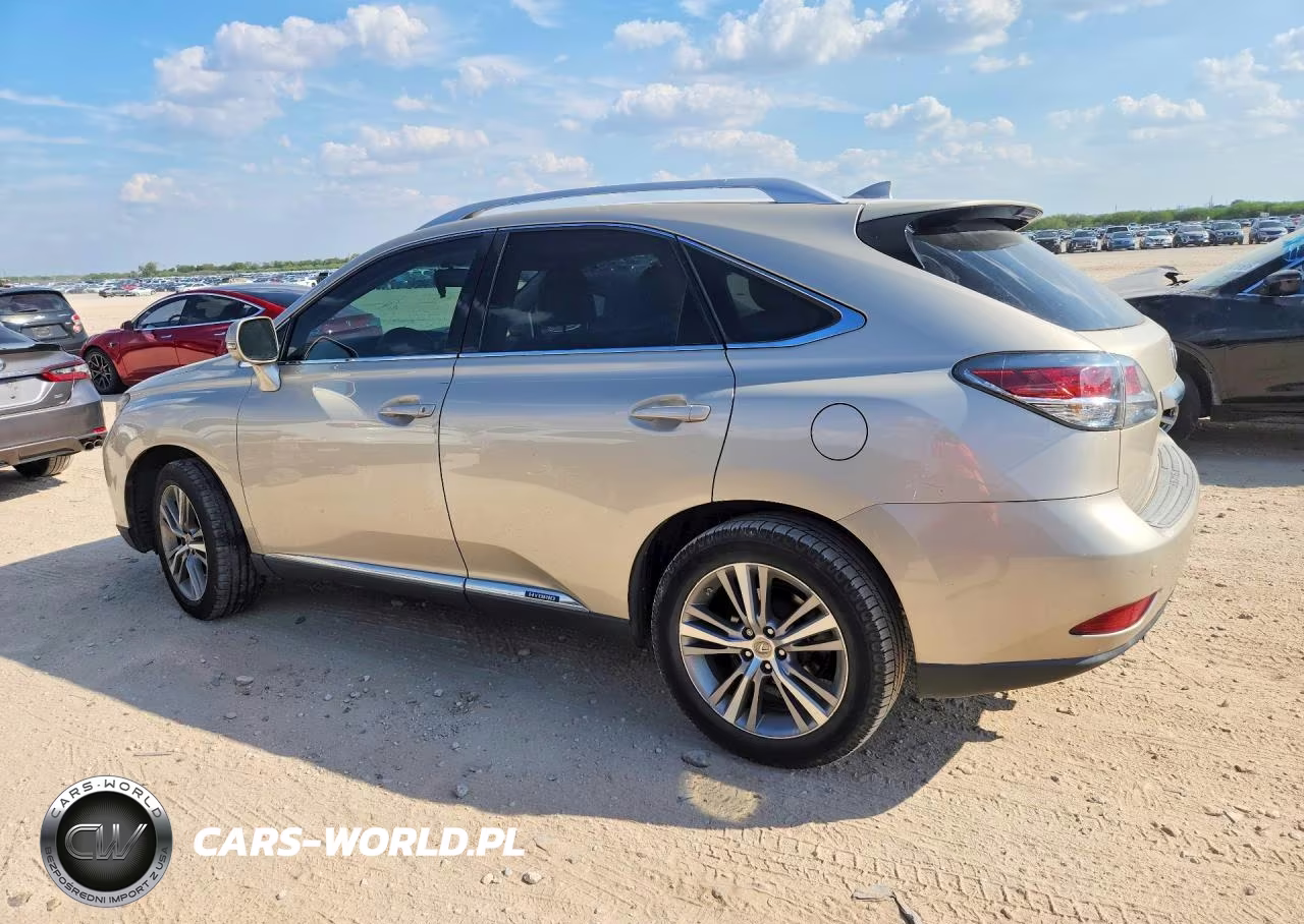 2015 Lexus Rx 450H VIN:2T2BC1BA6FC007038 - 2