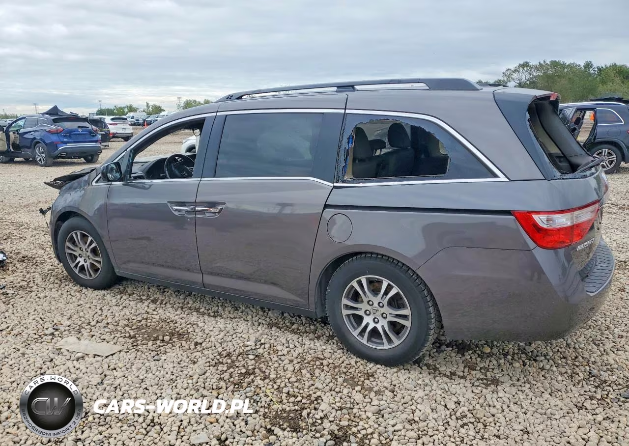2012 Honda Odyssey Exl VIN:5FNRL5H62CB101146 - 2