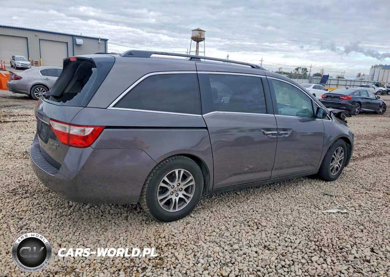 2012 Honda Odyssey Exl VIN:5FNRL5H62CB101146 - 3