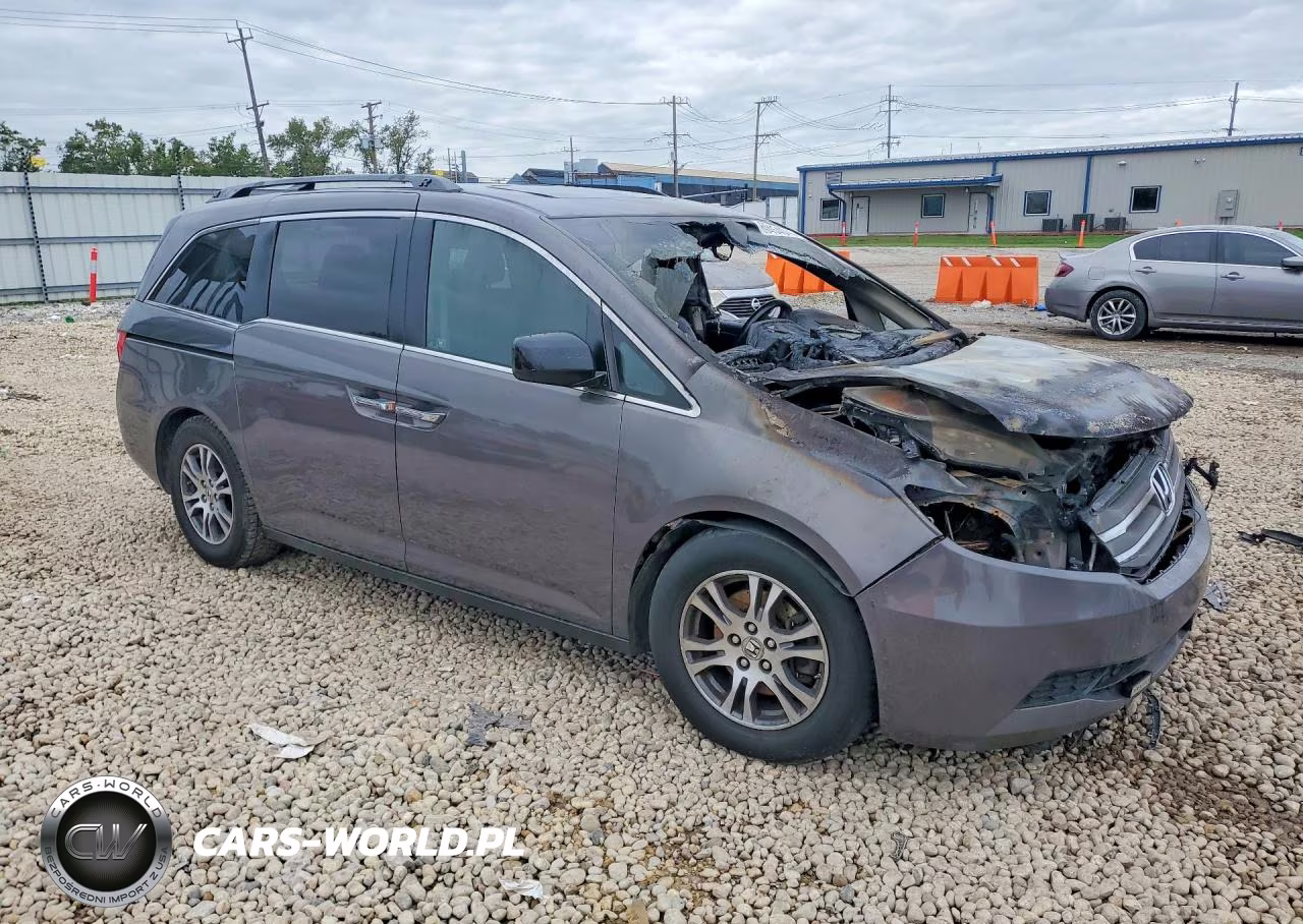 2012 Honda Odyssey Exl VIN:5FNRL5H62CB101146 - 4