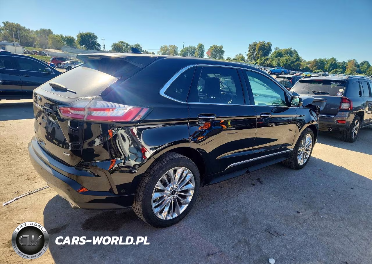 2022 Ford Edge Titanium VIN:2FMPK4K92NBA64098 - 3