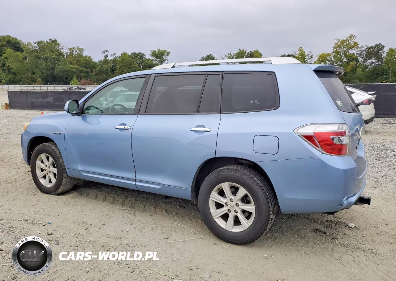 2009 Toyota Highlander Hybrid VIN:JTEEW41A792030354 - 2