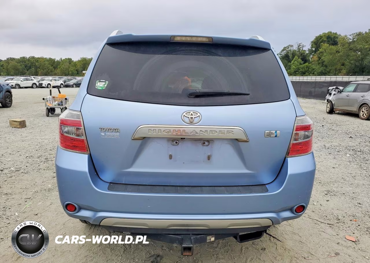 2009 Toyota Highlander Hybrid VIN:JTEEW41A792030354 - 6