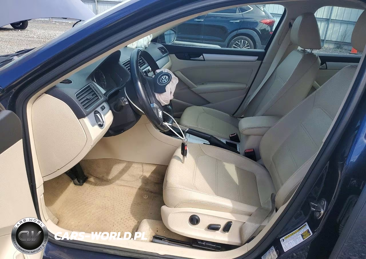 2012 Volkswagen Passat Se VIN:1VWBP7A32CC052462 - 7