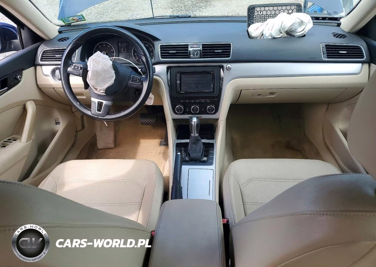 2012 Volkswagen Passat Se VIN:1VWBP7A32CC052462 - 8