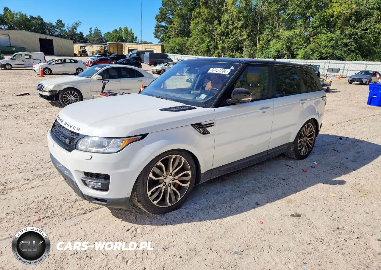 2016 Land Rover Range Rover Sport Sc VIN:SALWR2EF9GA547645 - 1