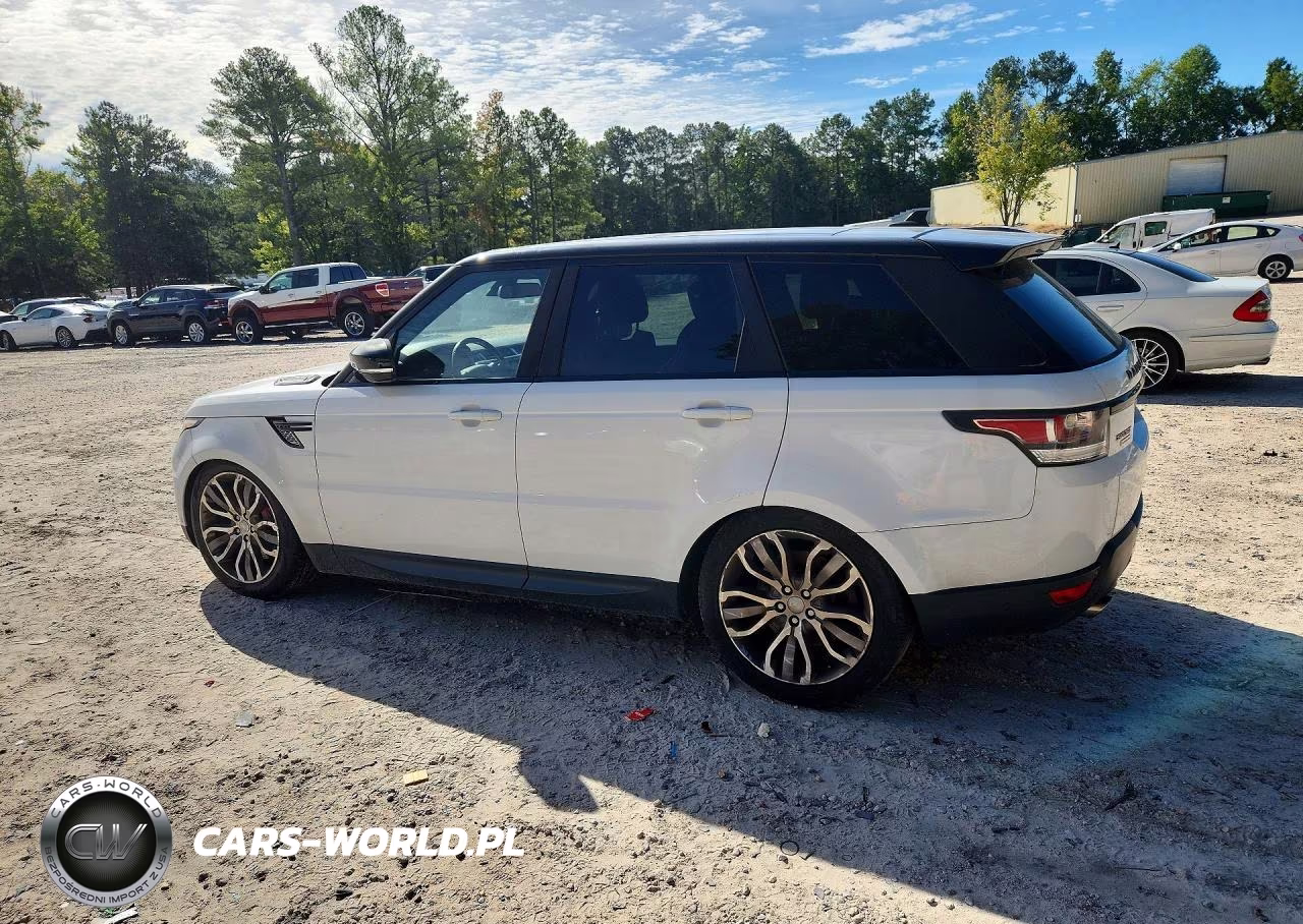2016 Land Rover Range Rover Sport Sc VIN:SALWR2EF9GA547645 - 2