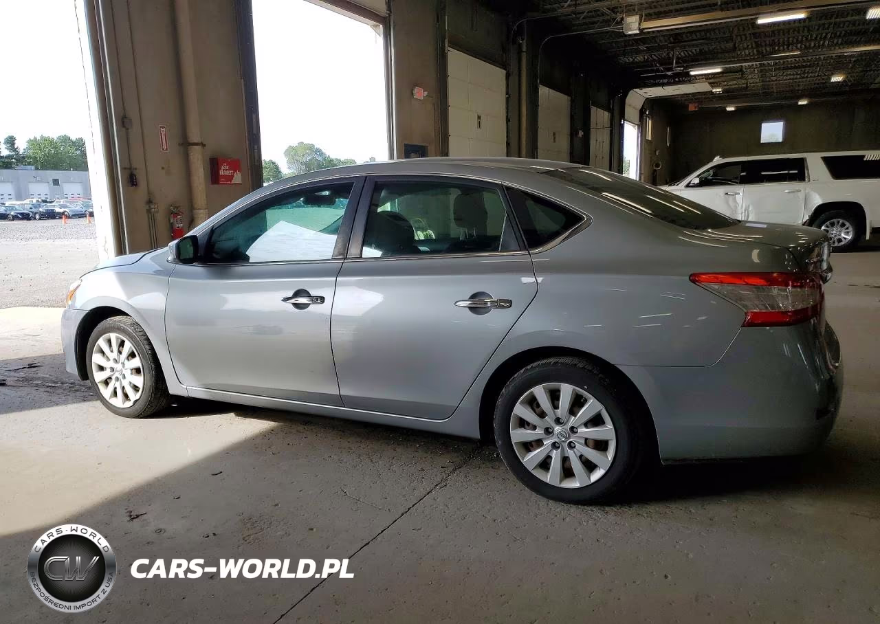 2014 Nissan Sentra Sv VIN:3N1AB7APXEL642953 - 2