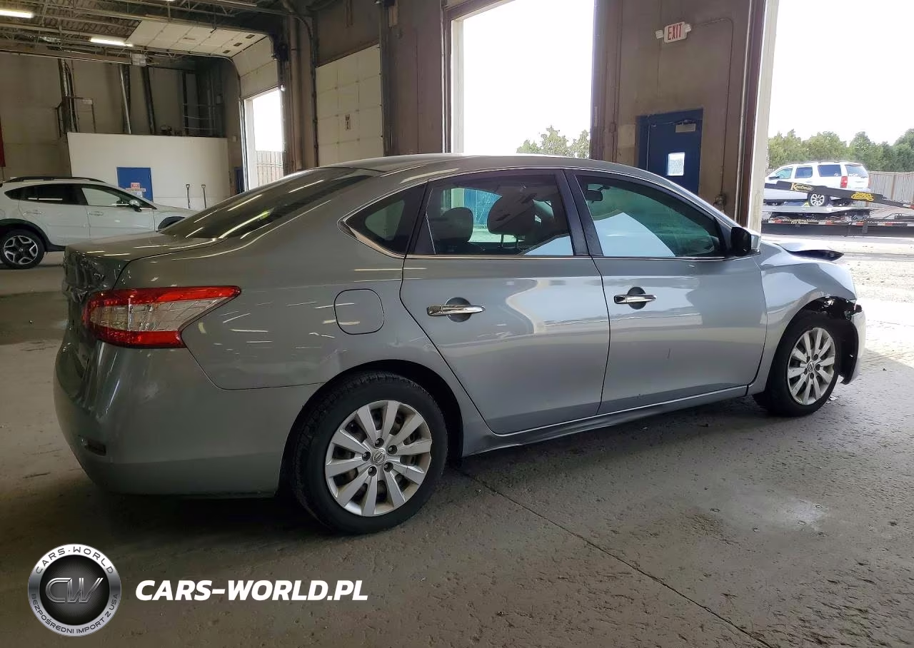 2014 Nissan Sentra Sv VIN:3N1AB7APXEL642953 - 3