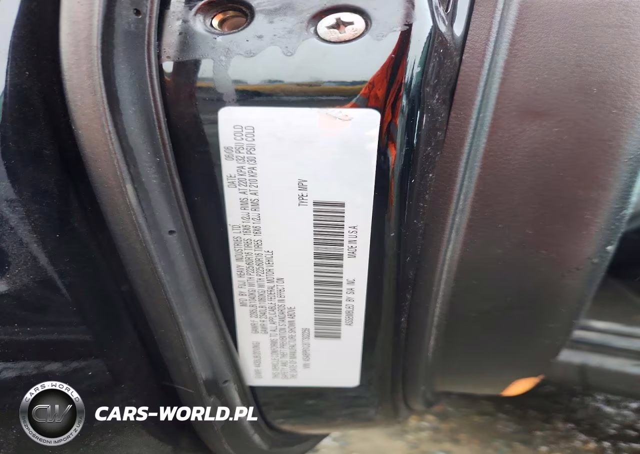 2007 Subaru Outback Outback 2.5I VIN:4S4BP61C877302259 - 13