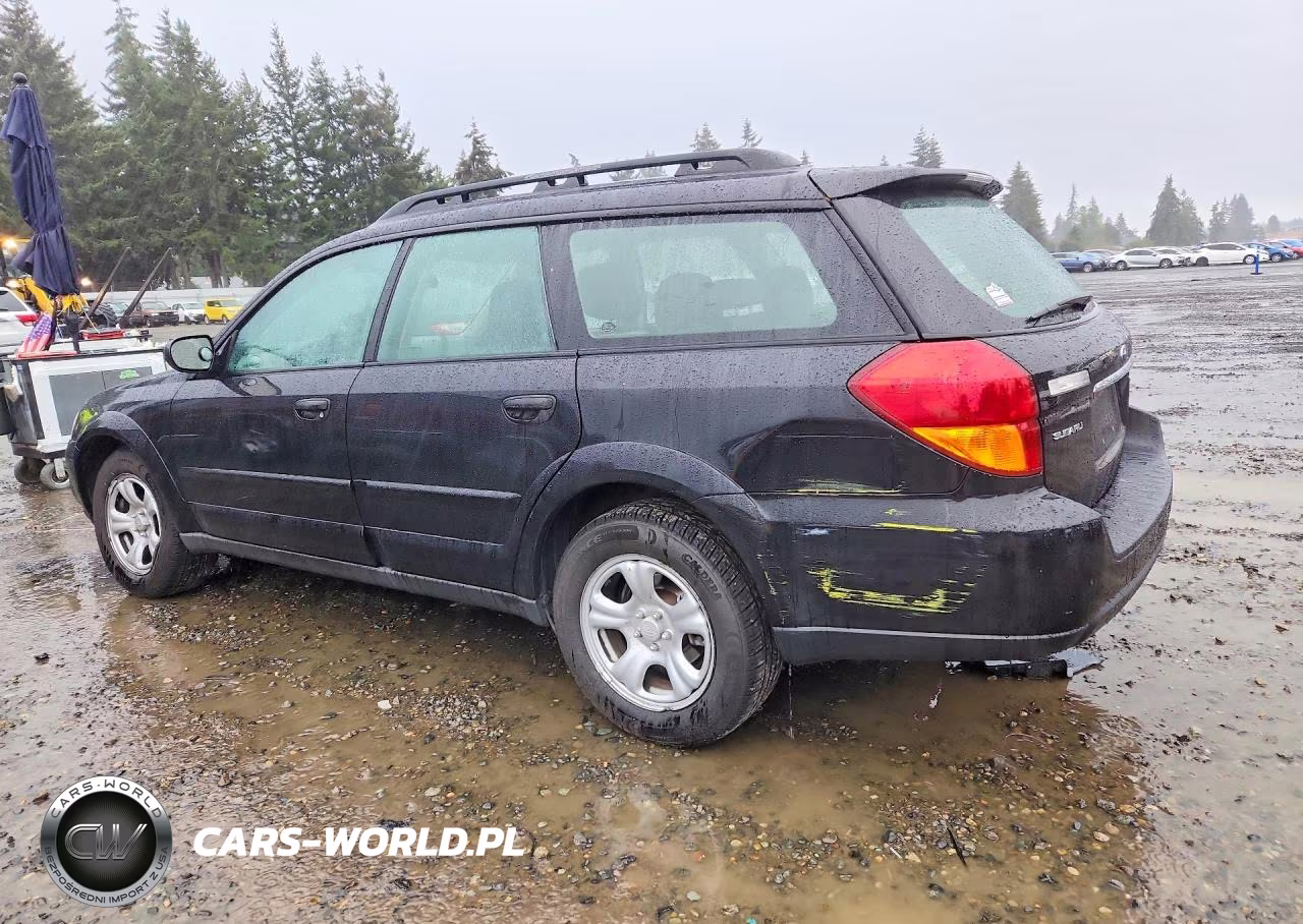 2007 Subaru Outback Outback 2.5I VIN:4S4BP61C877302259 - 2