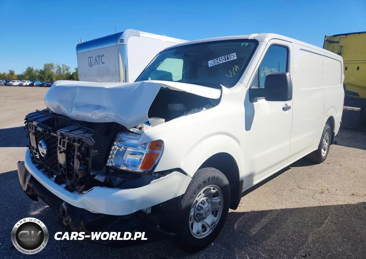 2019 Nissan Nv2500 Delivery Van VIN:1N6BF0KM1KN801272 - 1