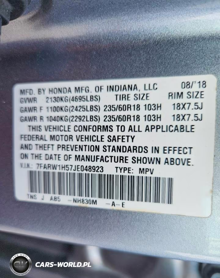 2018 Honda Cr-V Ex VIN:7FARW1H57JE048923 - 14