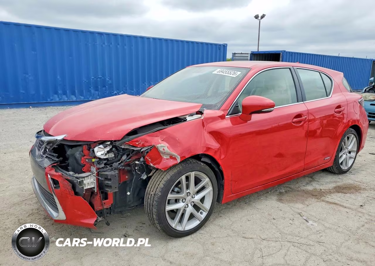 2016 Lexus Ct 200 VIN:JTHKD5BH4G2253591 - 1