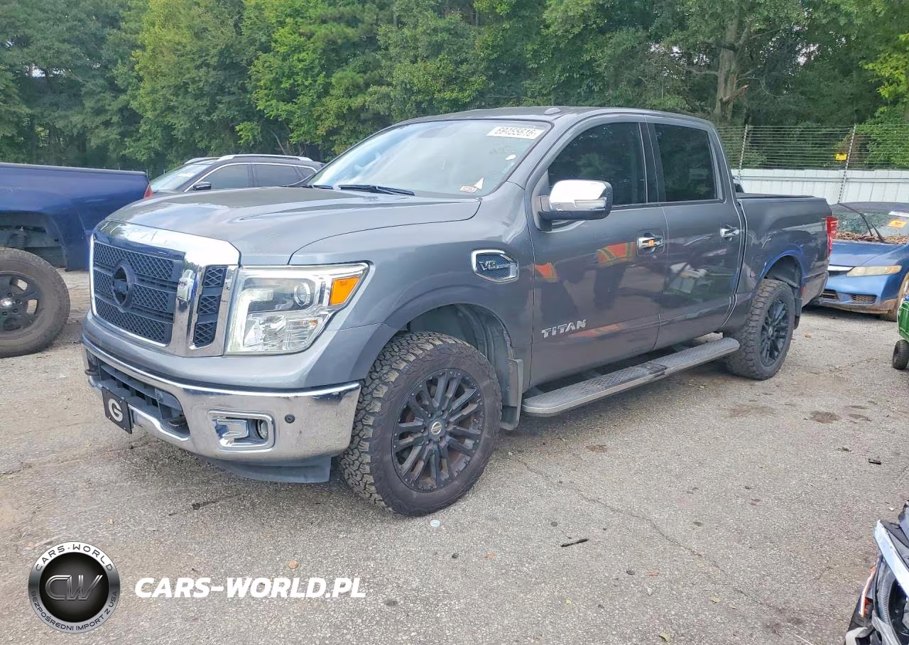 2017 Nissan Titan Sl VIN:1N6AA1E51HN503141 - 1
