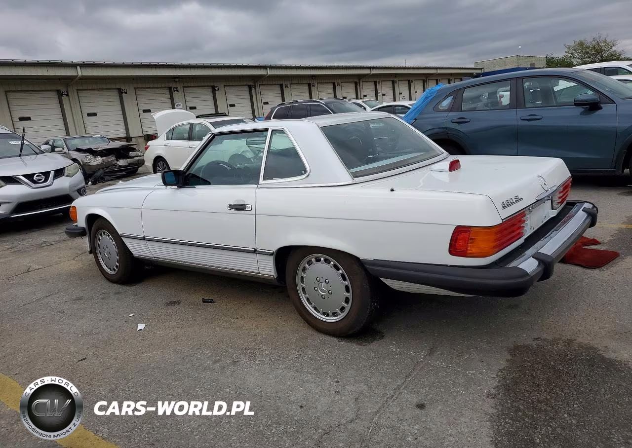 1986 Mercedes-Benz 560 Sl VIN:WDBBA48D5GA047757 - 2