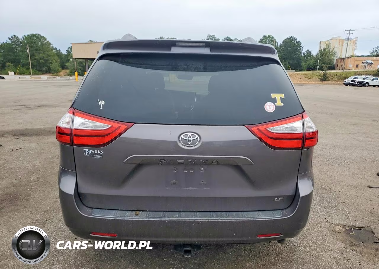 2015 Toyota Sienna Le VIN:5TDKK3DC0FS611032 - 6