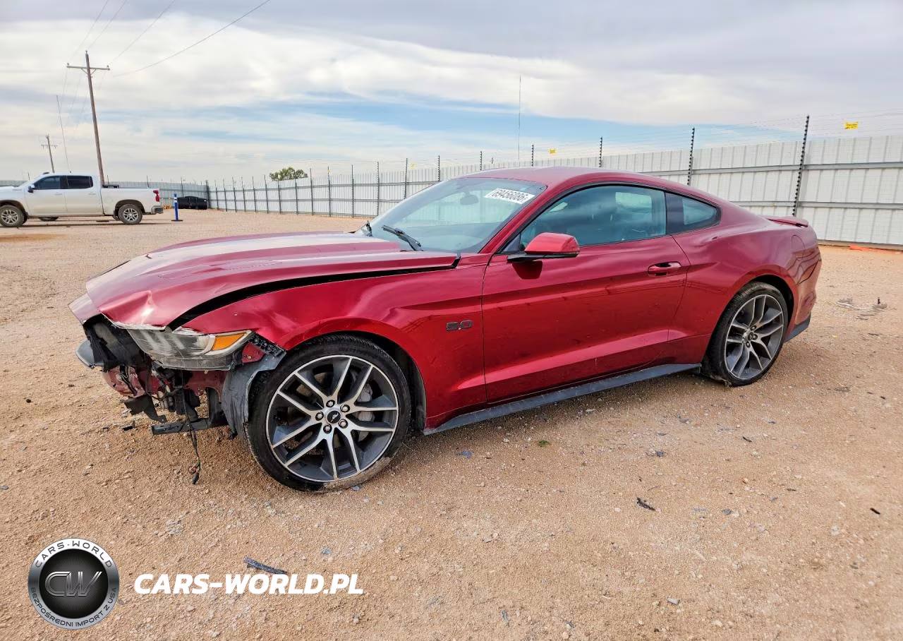 2016 Ford Mustang Gt VIN:1FA6P8CF2G5237127 - 1