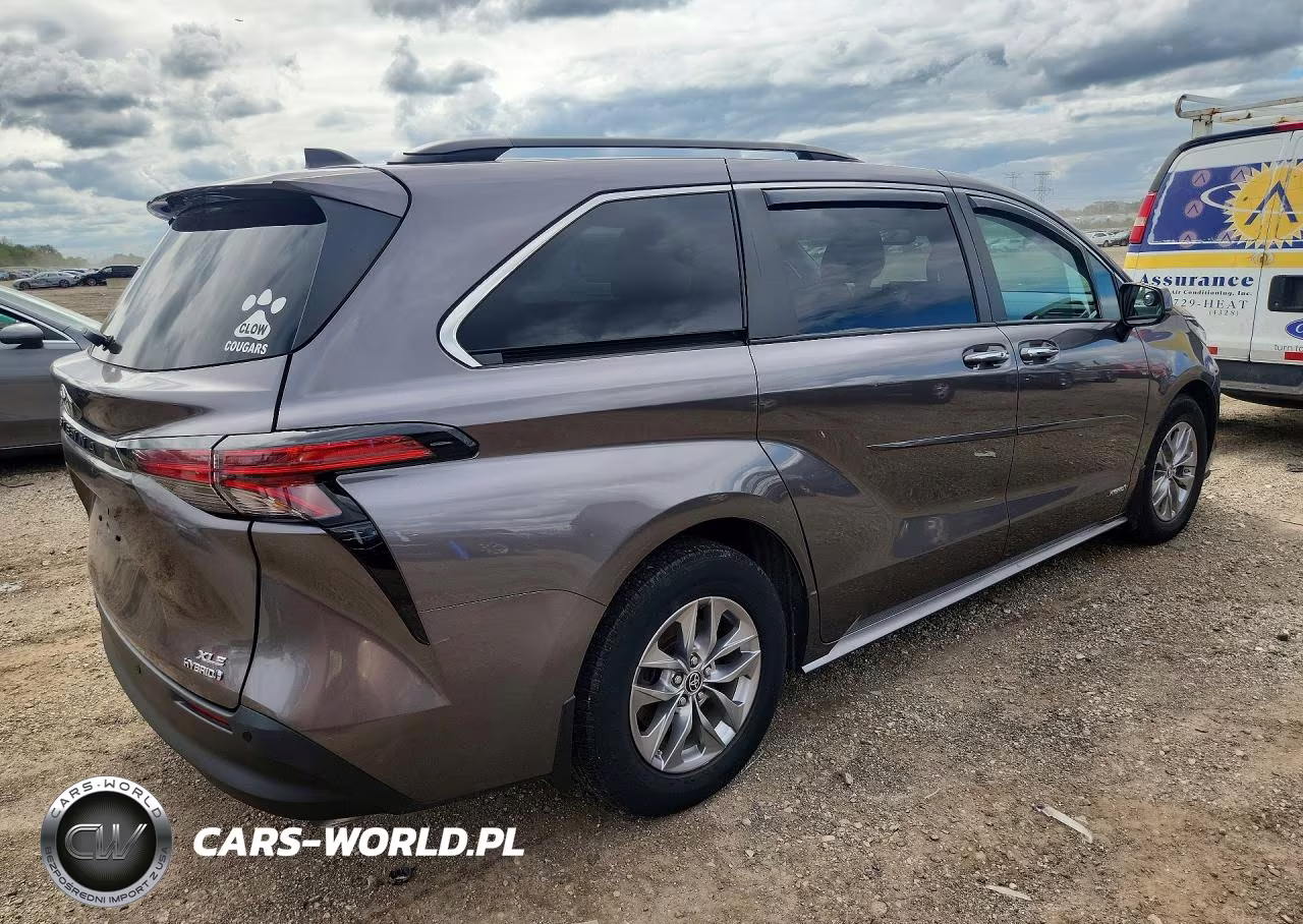 2021 Toyota Sienna Xle VIN:5TDYSKFC9MS040283 - 3