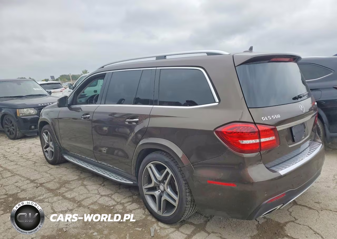 2017 Mercedes-Benz Gls 550 4Matic VIN:4JGDF7DE7HA747126 - 2