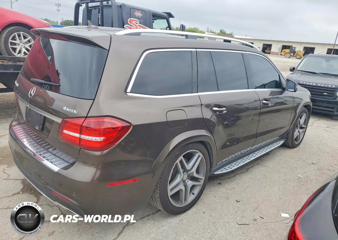 2017 Mercedes-Benz Gls 550 4Matic VIN:4JGDF7DE7HA747126 - 3