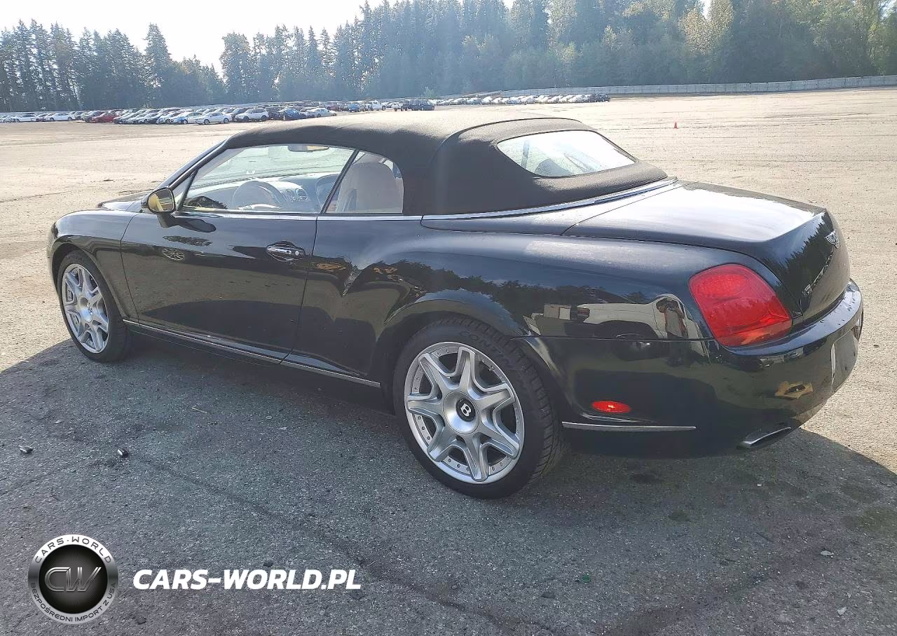 2009 Bentley Continental Gtc VIN:SCBDR33W39C060975 - 2